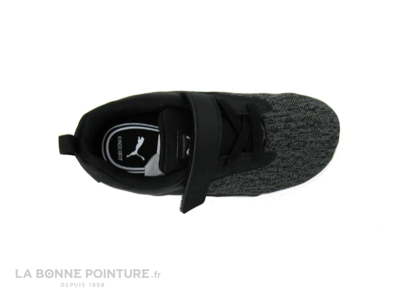Achat chaussures Puma Bébé Basket, vente Puma COMET 2 Alt V - Basket noire - Gris - Elastique et velcro