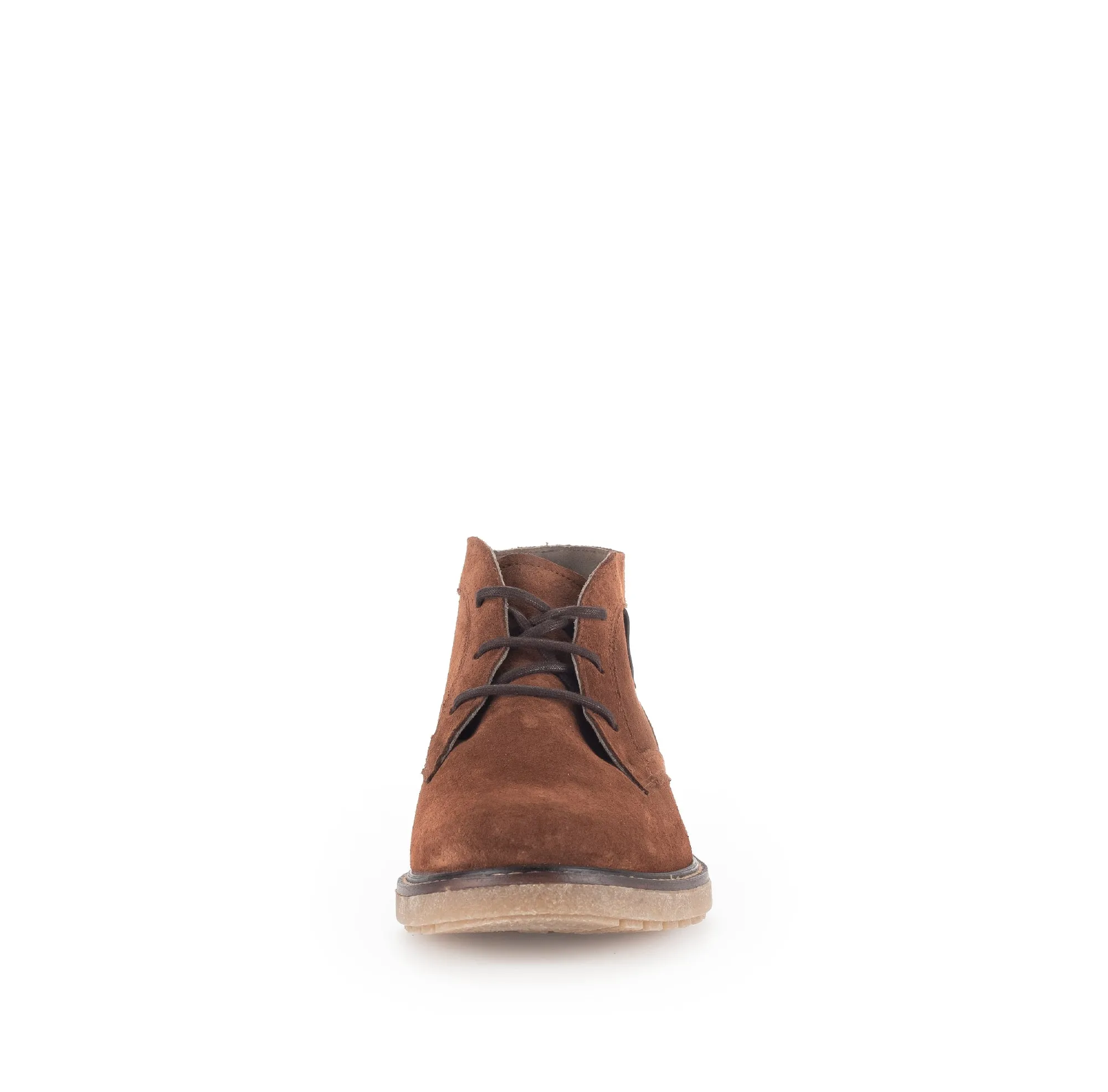 Boots ocre en velours