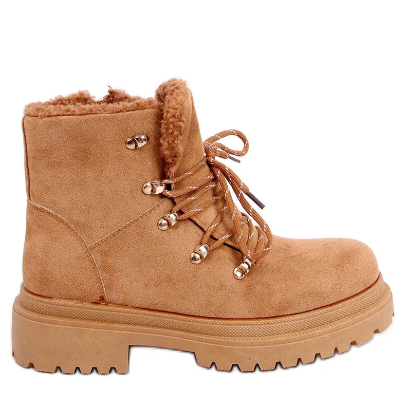 Botte de trappeur camel Winton brun