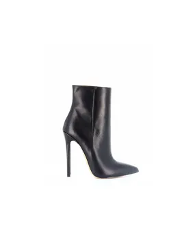 BOTTINE NELLY CUIR NOIR