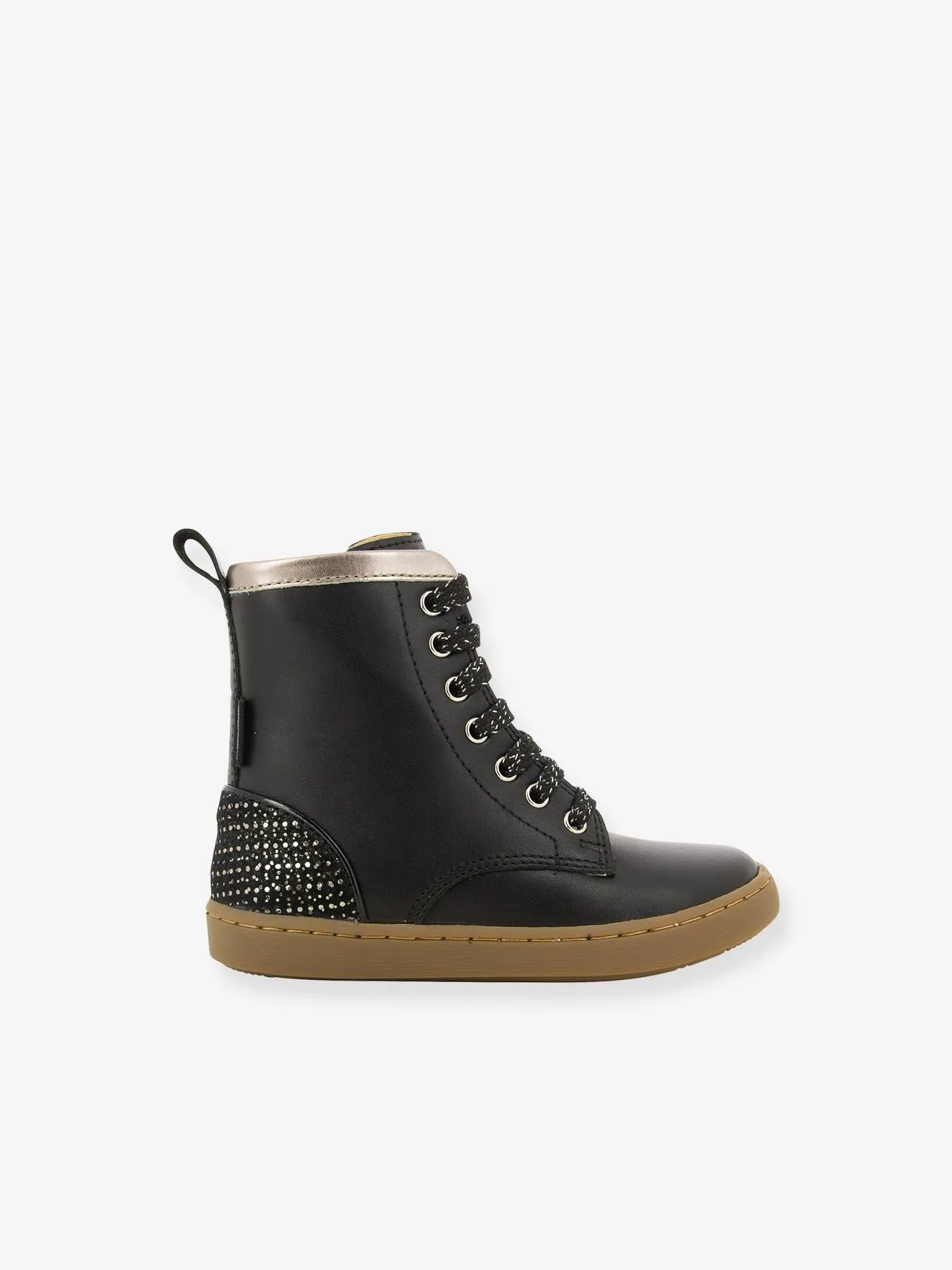 Bottines enfant Play Hi Cut Chip Munk SHOO POM® noir - Shoo Pom