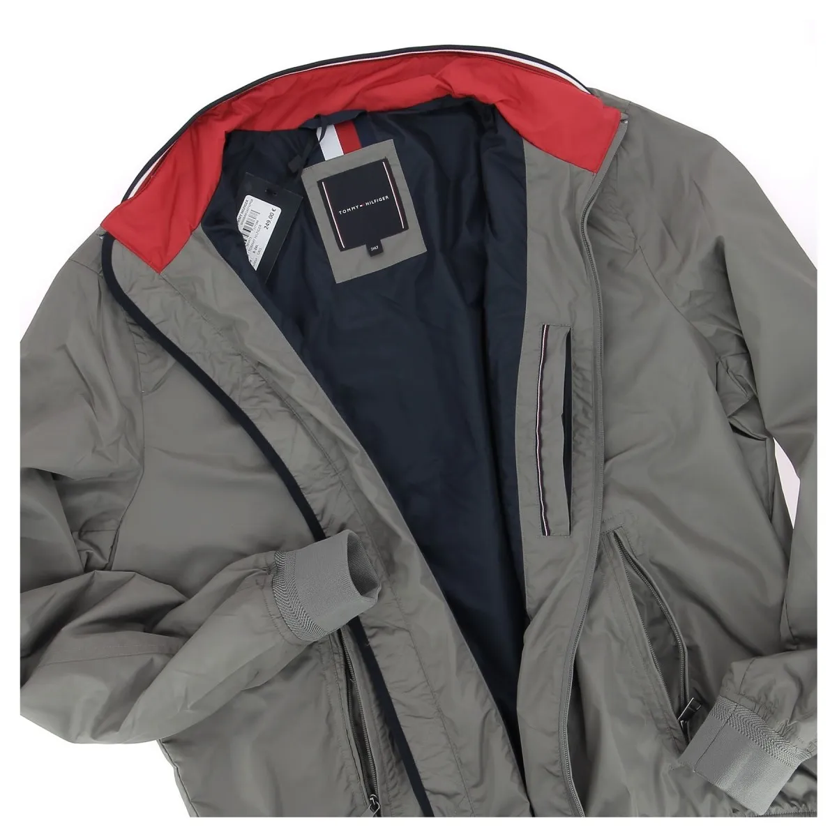 BOUSON GRIS BOMBER TOMMY HILFIGER  2XL ET 3XL