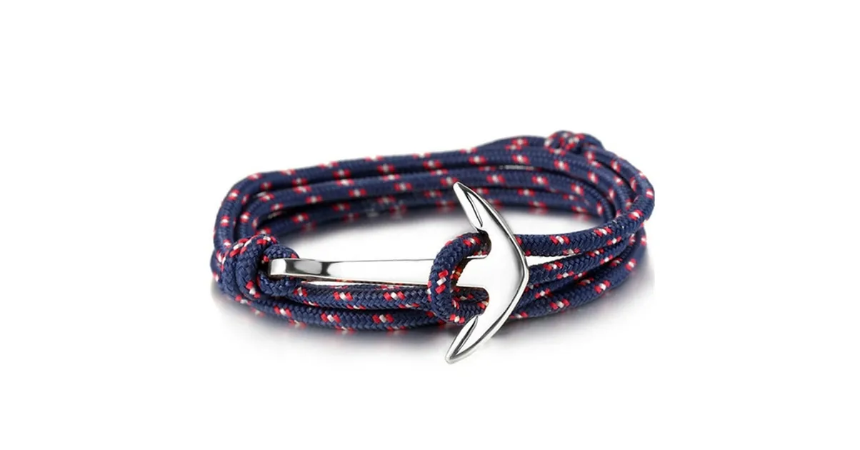 Bracelet ancre marine Ayden