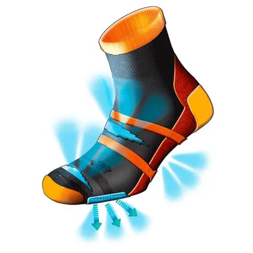 Chaussettes anti-ampoules, la paire