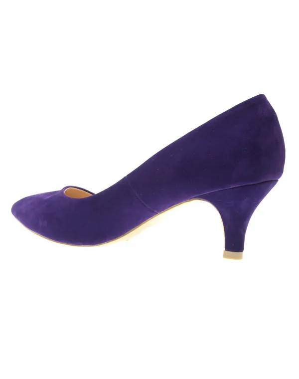 Chaussures femme Style Shoes: Escarpins violet 