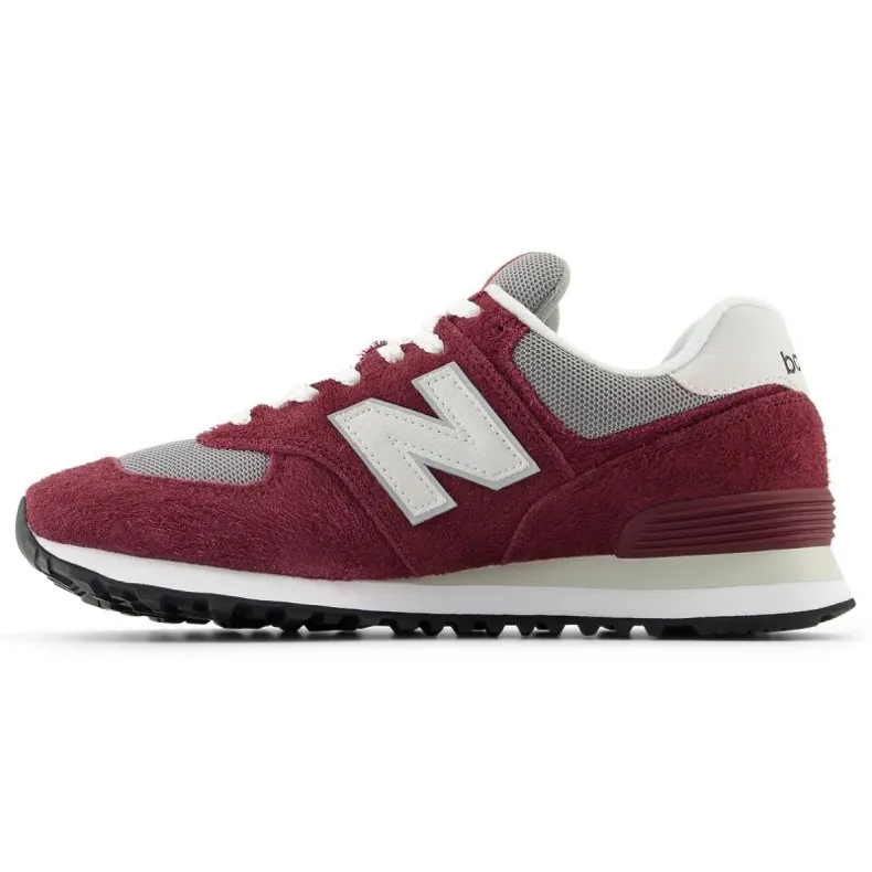 Chaussures New Balance U574BGH Bordeaux rouge
