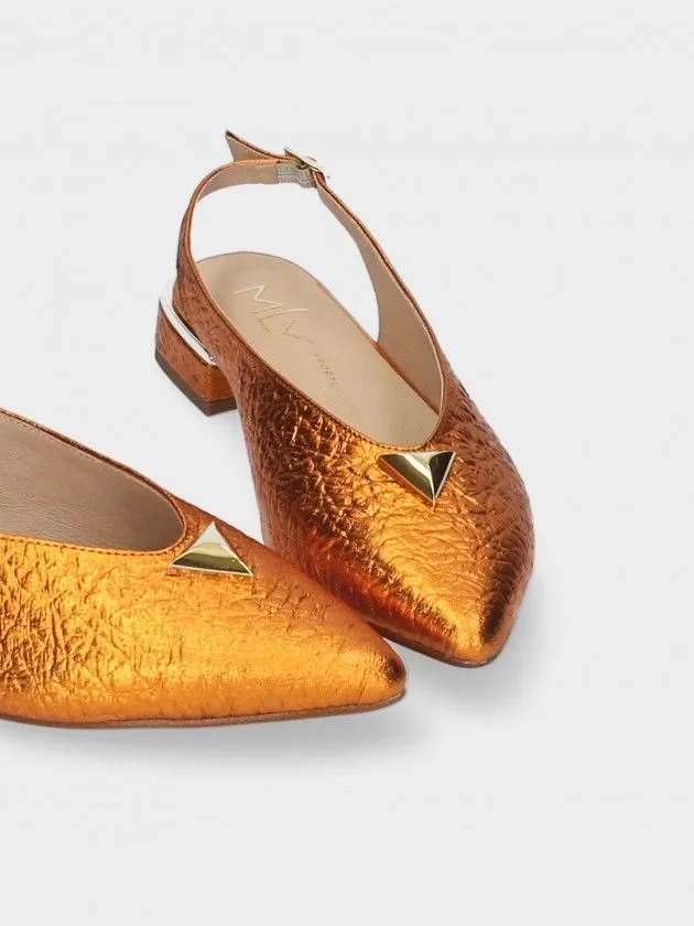Chaussures Orange pour Femme Lea 65
