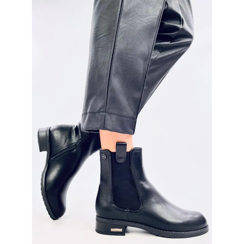 Chelsea boots femme Robin Noir le noir