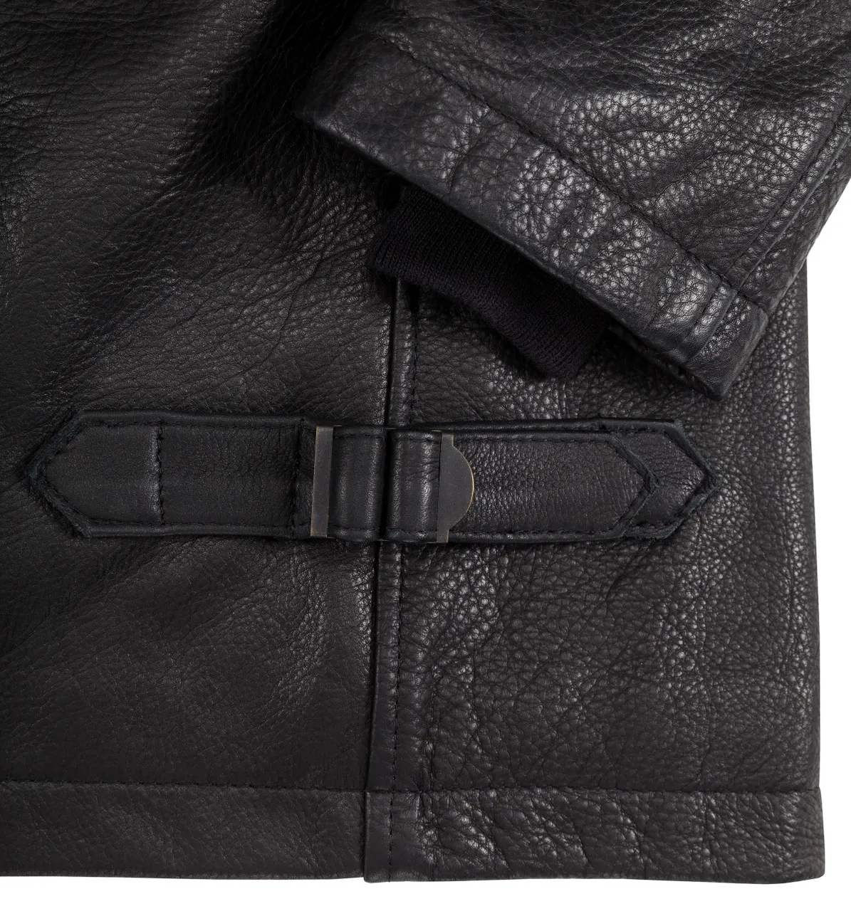 Cockpit USA Naval Short Leather Peacoat Dark Brown or Black USA Made
