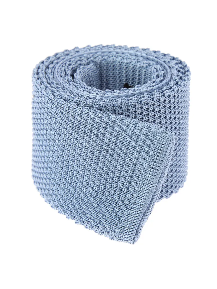 Cravate tricot bleu ciel Monza