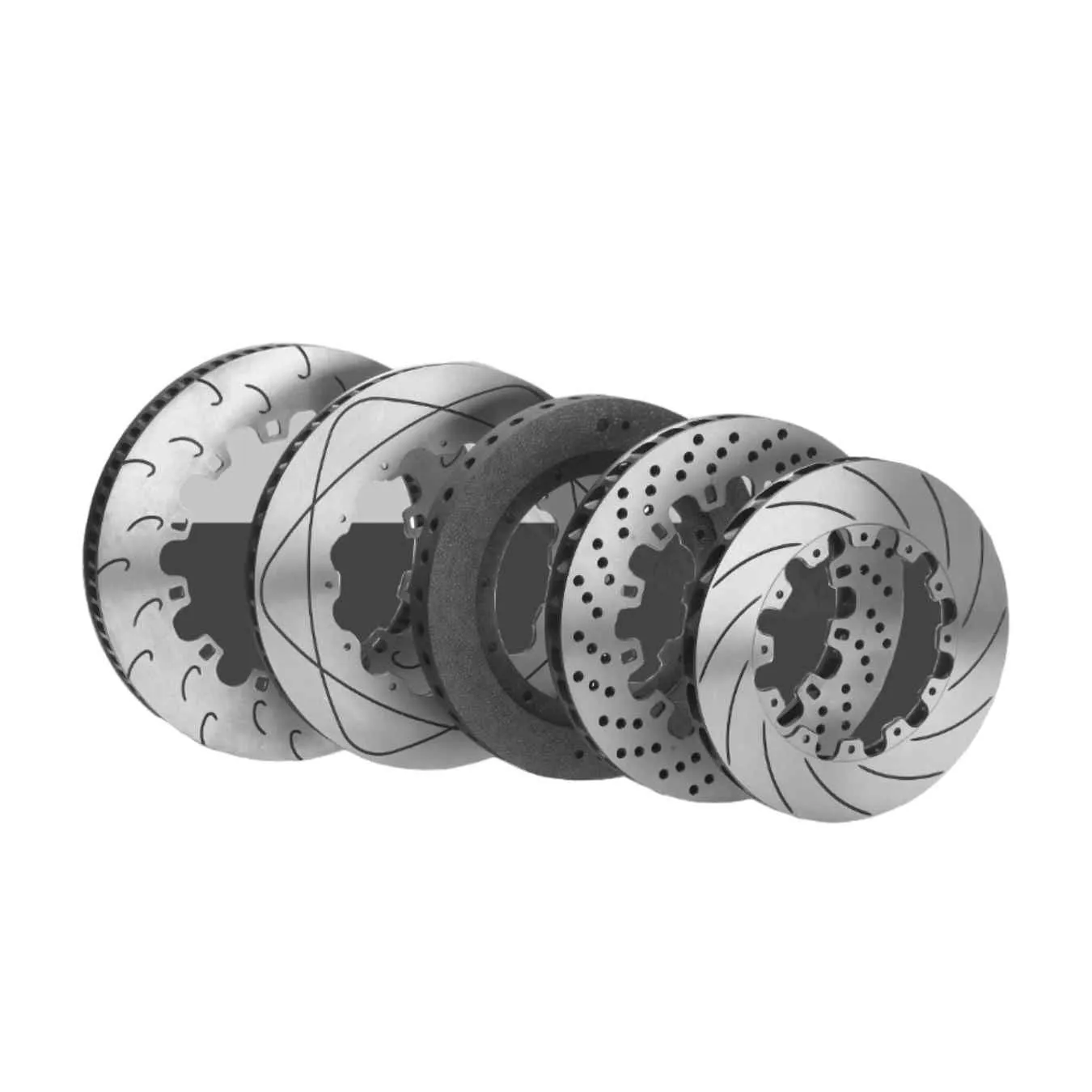 Disque de frein AP Racing CP3784-1570GA ventilé 378X34 rainures en crochet droit