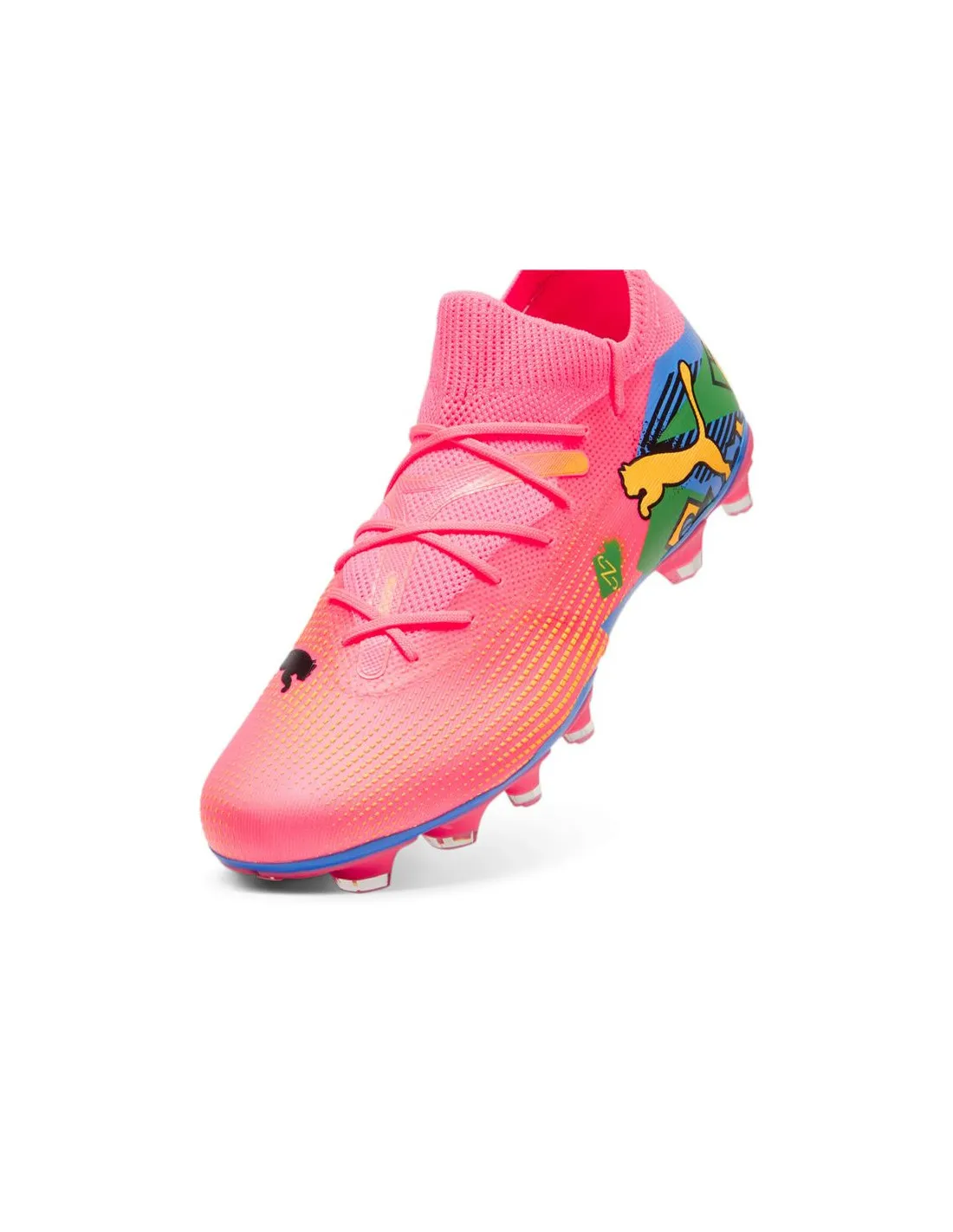 football Enfant Puma Neymar Future 7 Match FG/AG Boots Pink