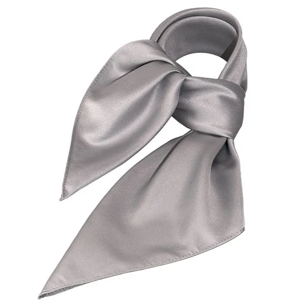 Foulards / Foulard polyester gris - carré