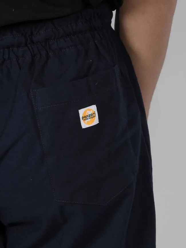 Jogging uni H bleu marine/orange - Panzeri | wimod