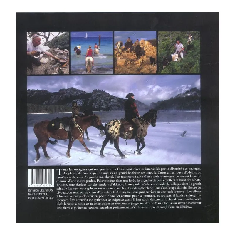 La Corse, Randonnées à cheval Larivière - Equestra