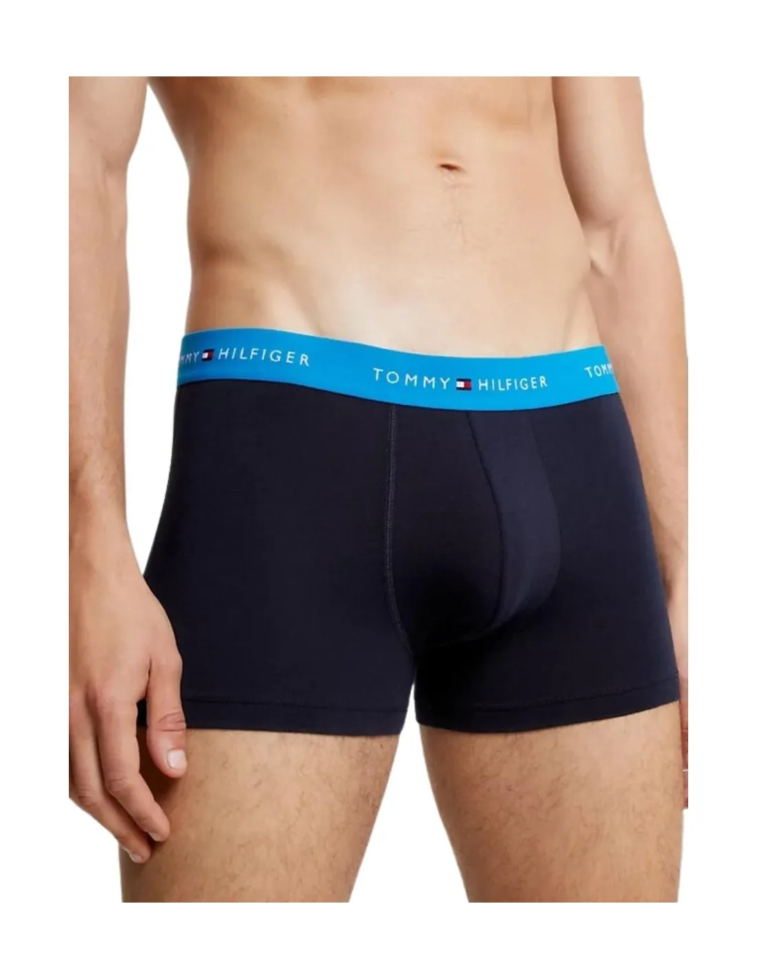 Lot de 3 boxer Tommy Hilfiger Ref 61583 Marine