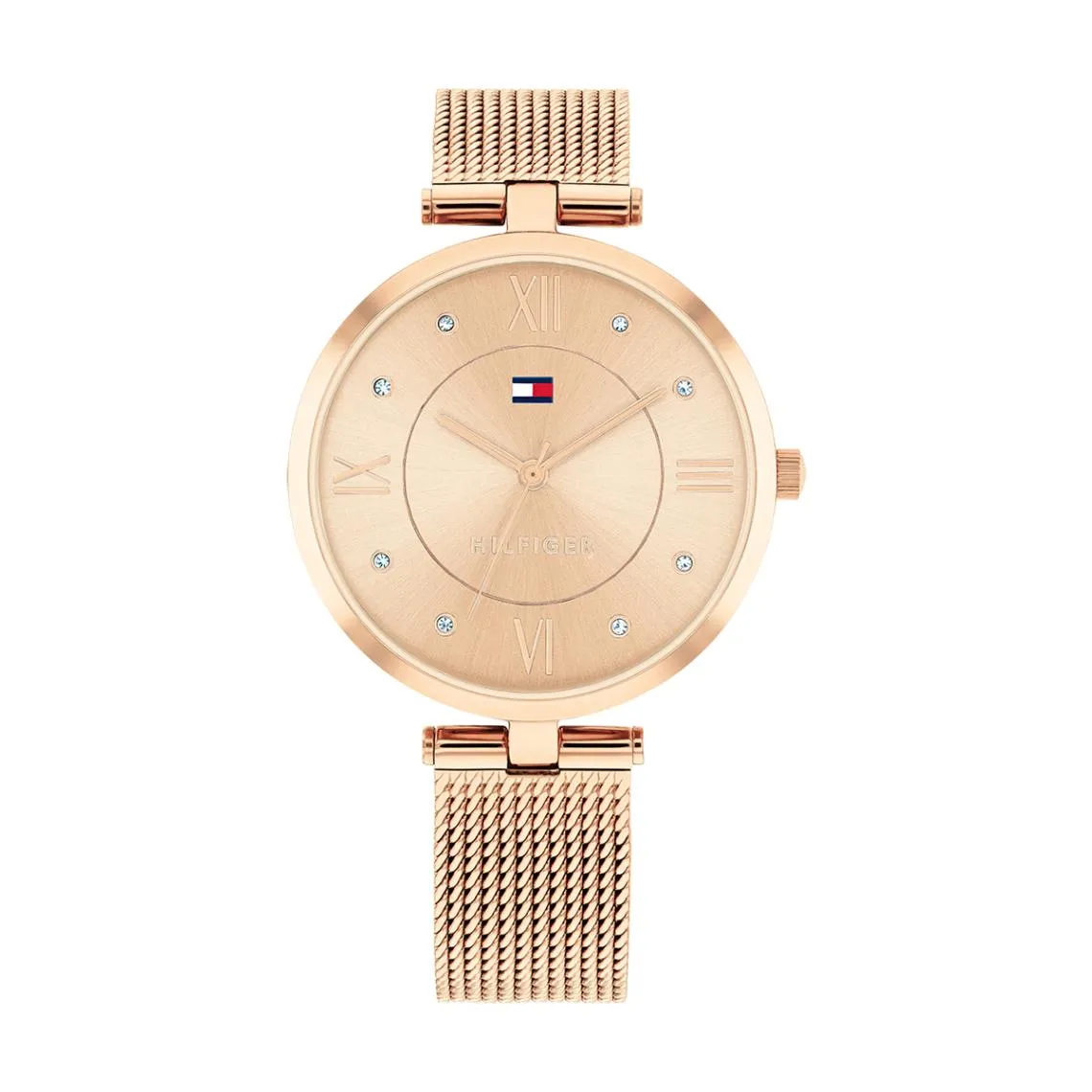 Montre Femme Tommy Hilfiger Ella - 1782712 Bracelet Acier Doré rose | 3 Suisses