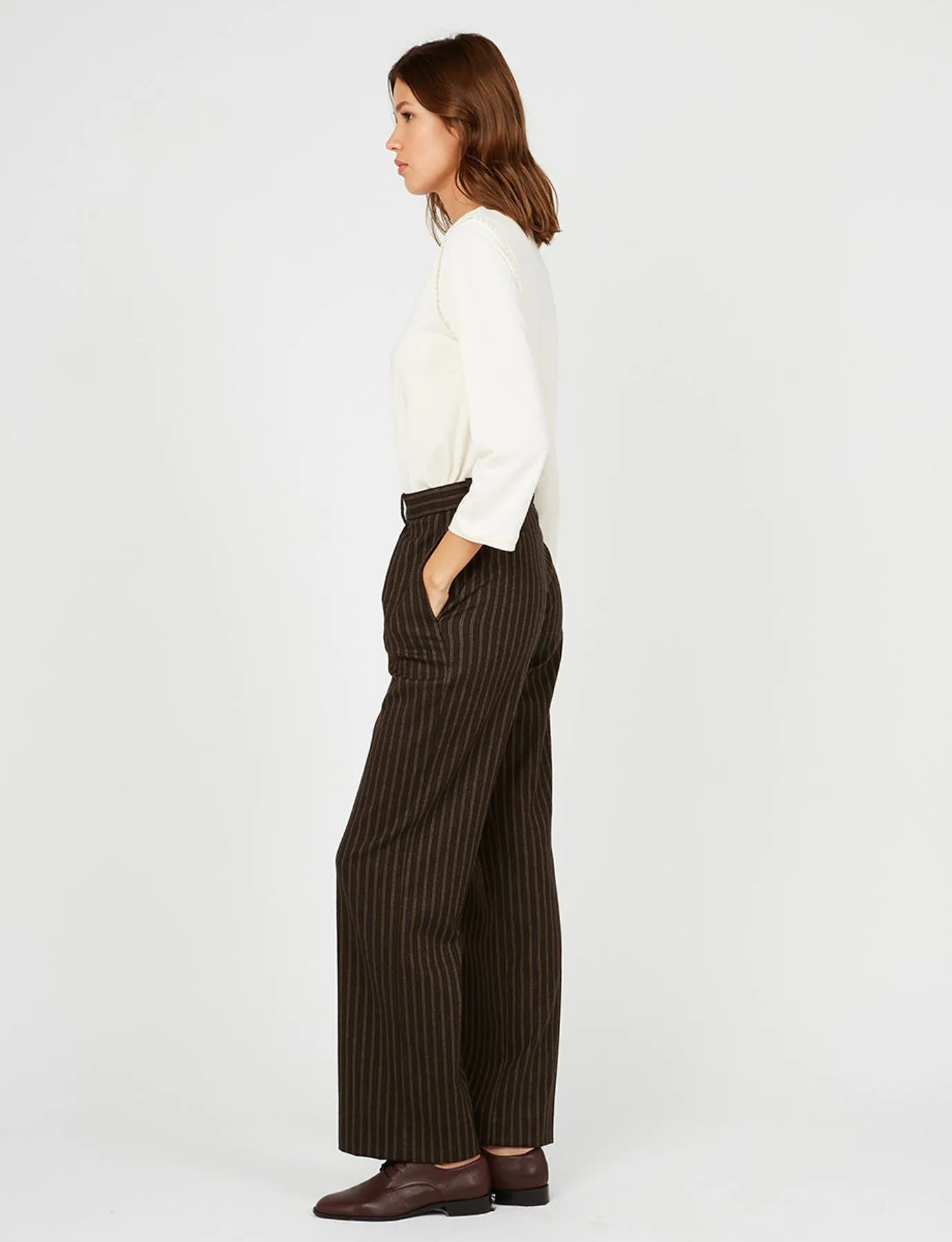 Pantalon Hector marron