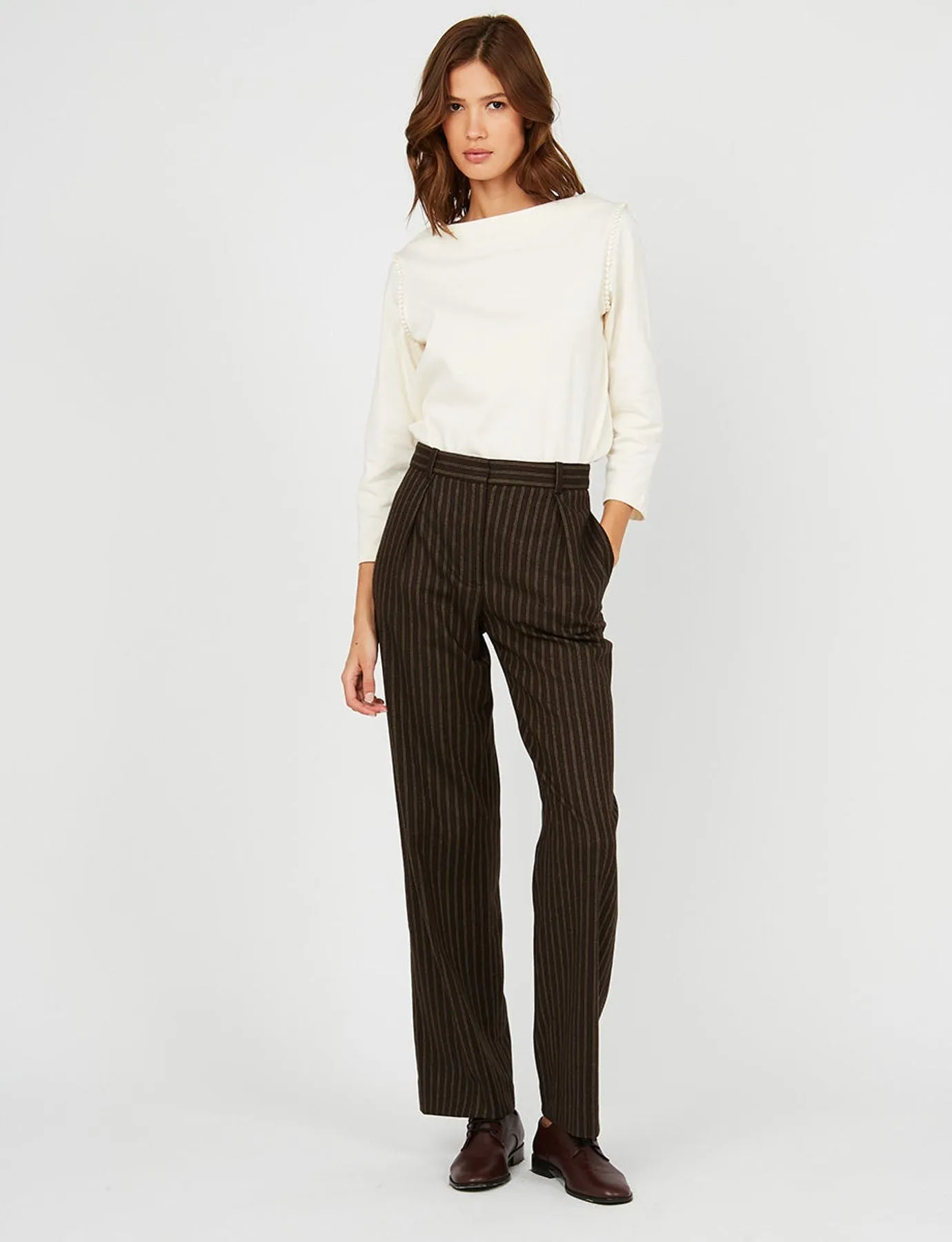 Pantalon Hector marron