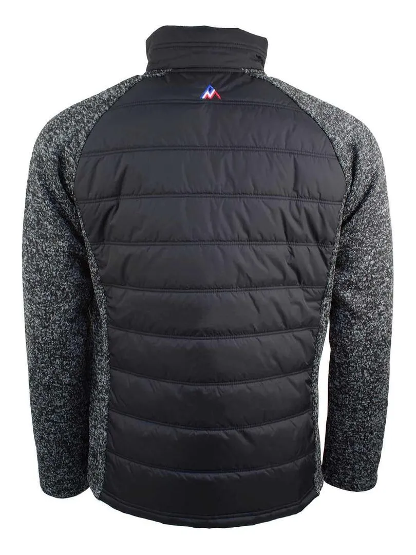 Polaire homme CALPES - PEAK MOUNTAIN - Noir Noir