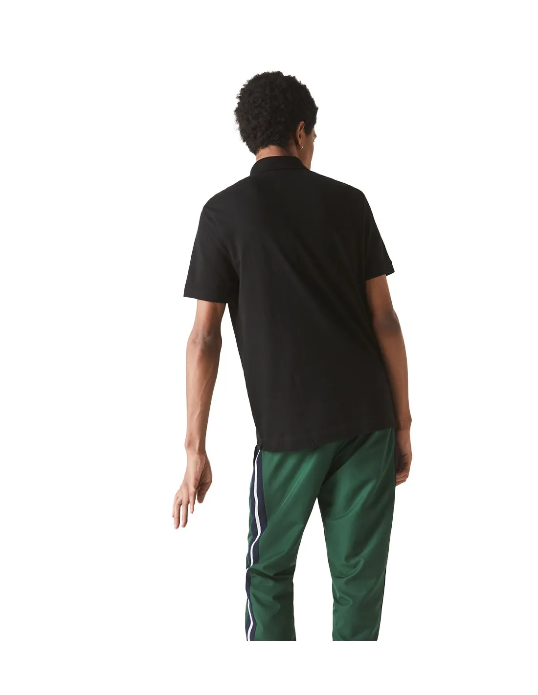 Polo Lacoste homme Ref 52090 031 Noir
