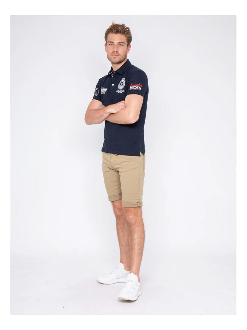 Polo PALBOA - Bleu marine