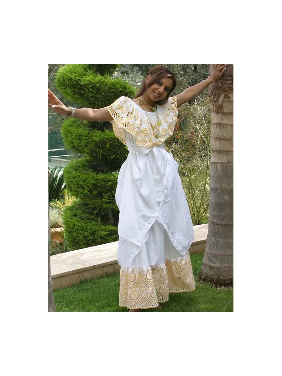 Robe Broderie Amande