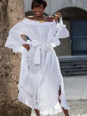 Robe Broderie Amazone
