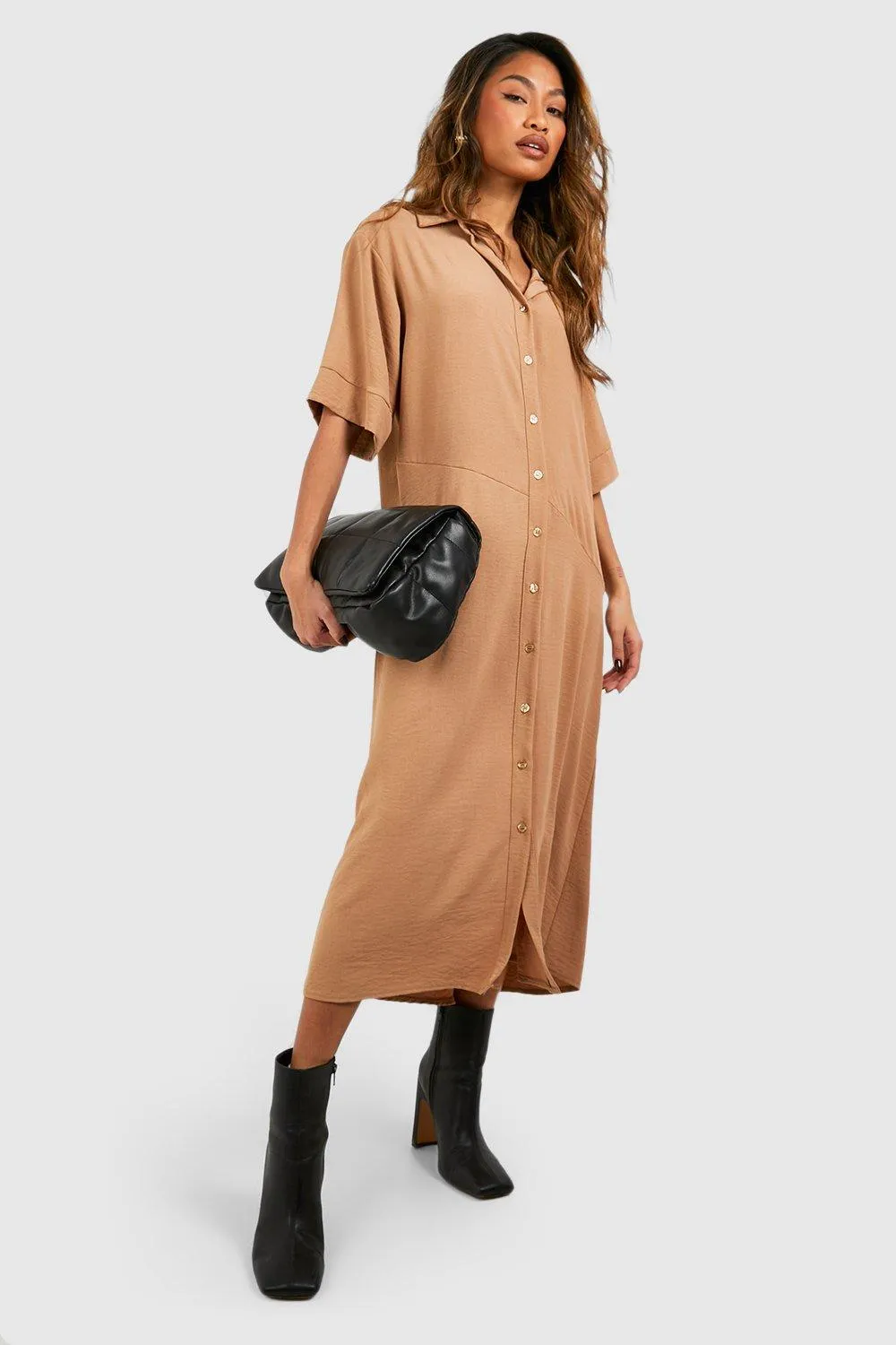 Robe chemise fluide