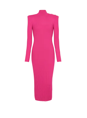 Robe longue en laine