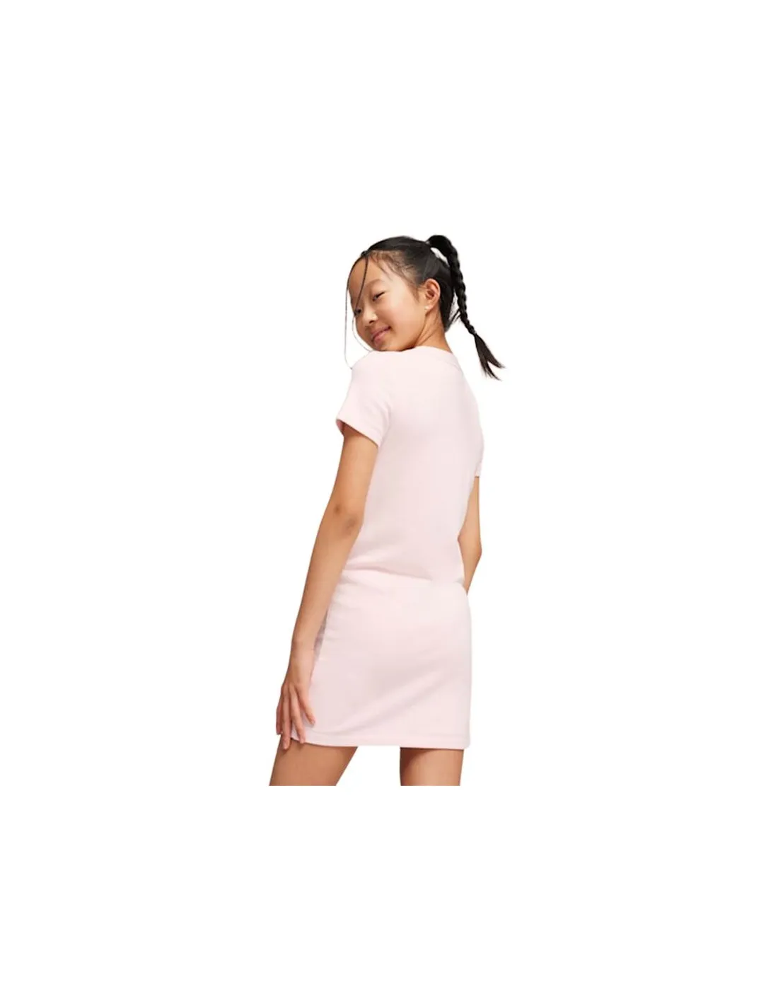 Robe Puma Essentials+ Logo Rose Enfant