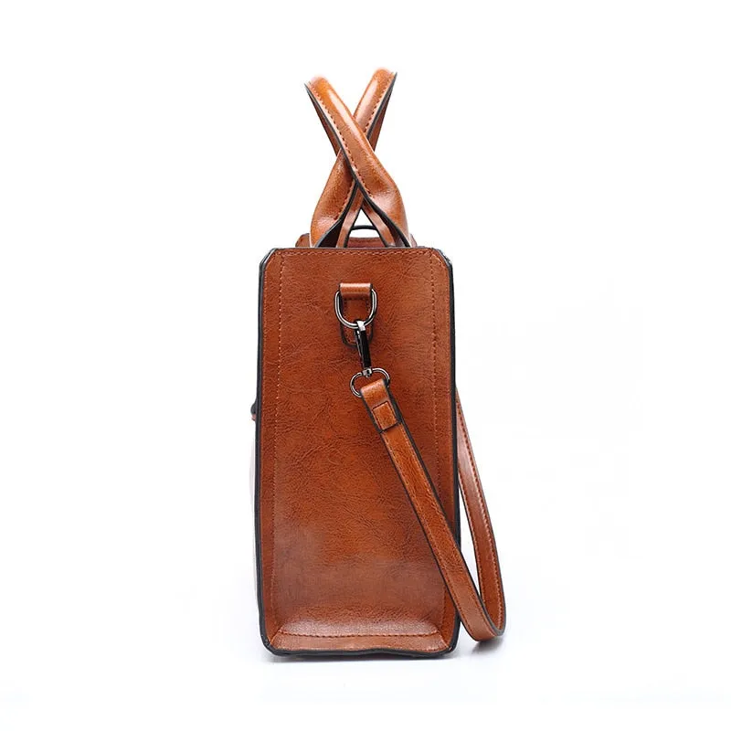 Sac a Main Cuir Marron - Clara
