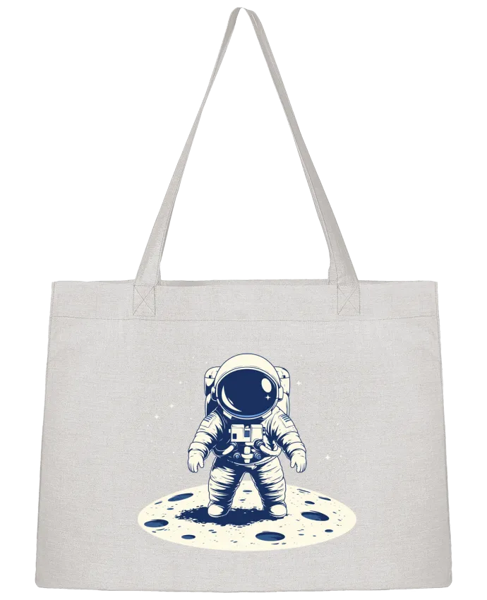 Sac Shopping Un Astronaute sue la Lune par KronoArt