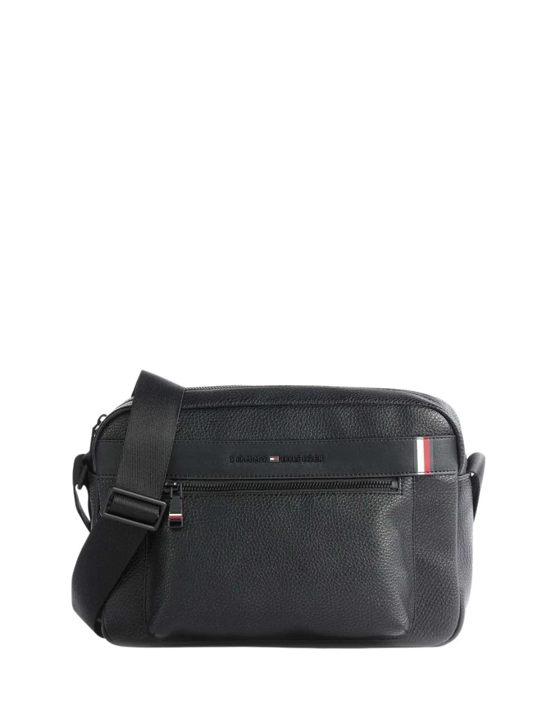 Sacoche bandouliere homme Tommy Hilfiger ref 57916 BDS noir 28*9*20
