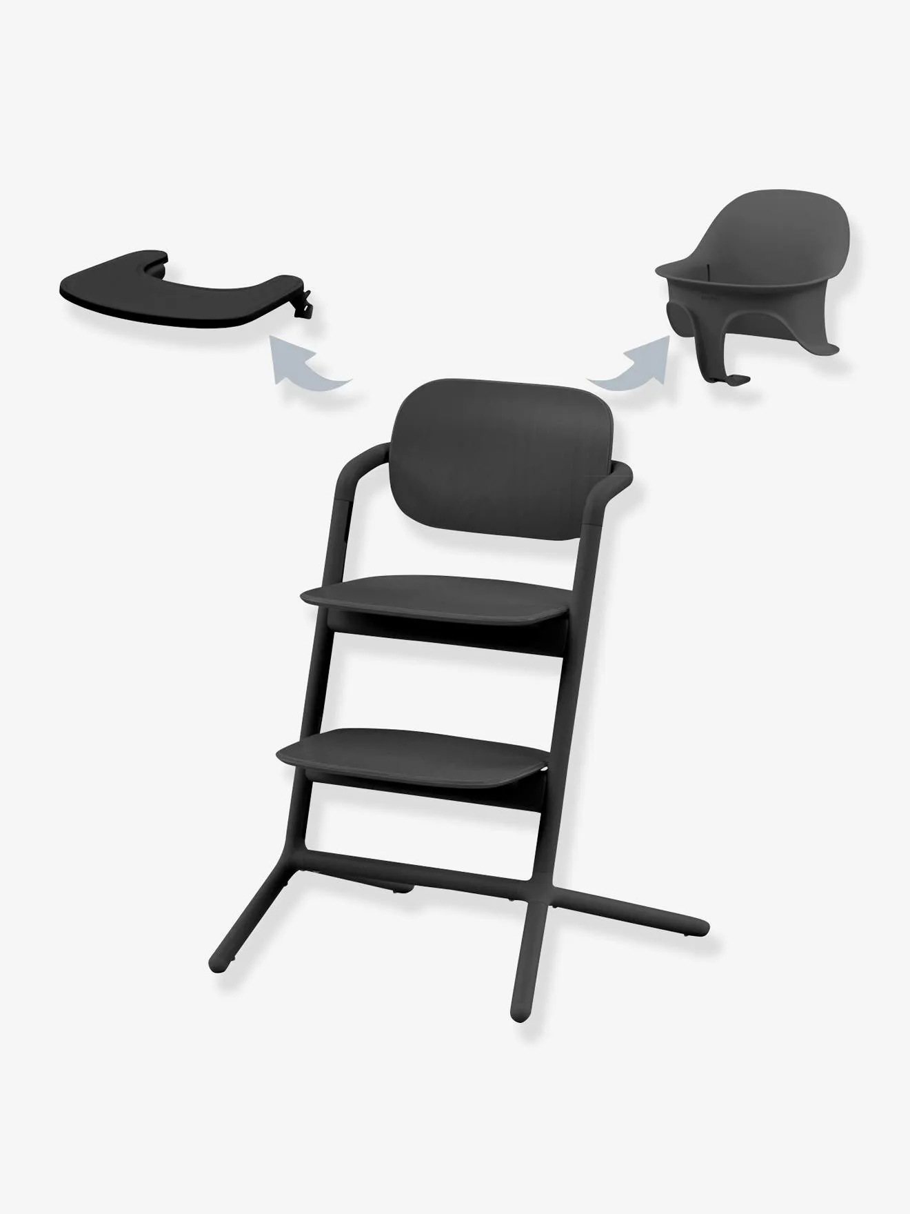 Set 3- en-1 chaise haute Cybex Lemo 2 stunning black - Cybex