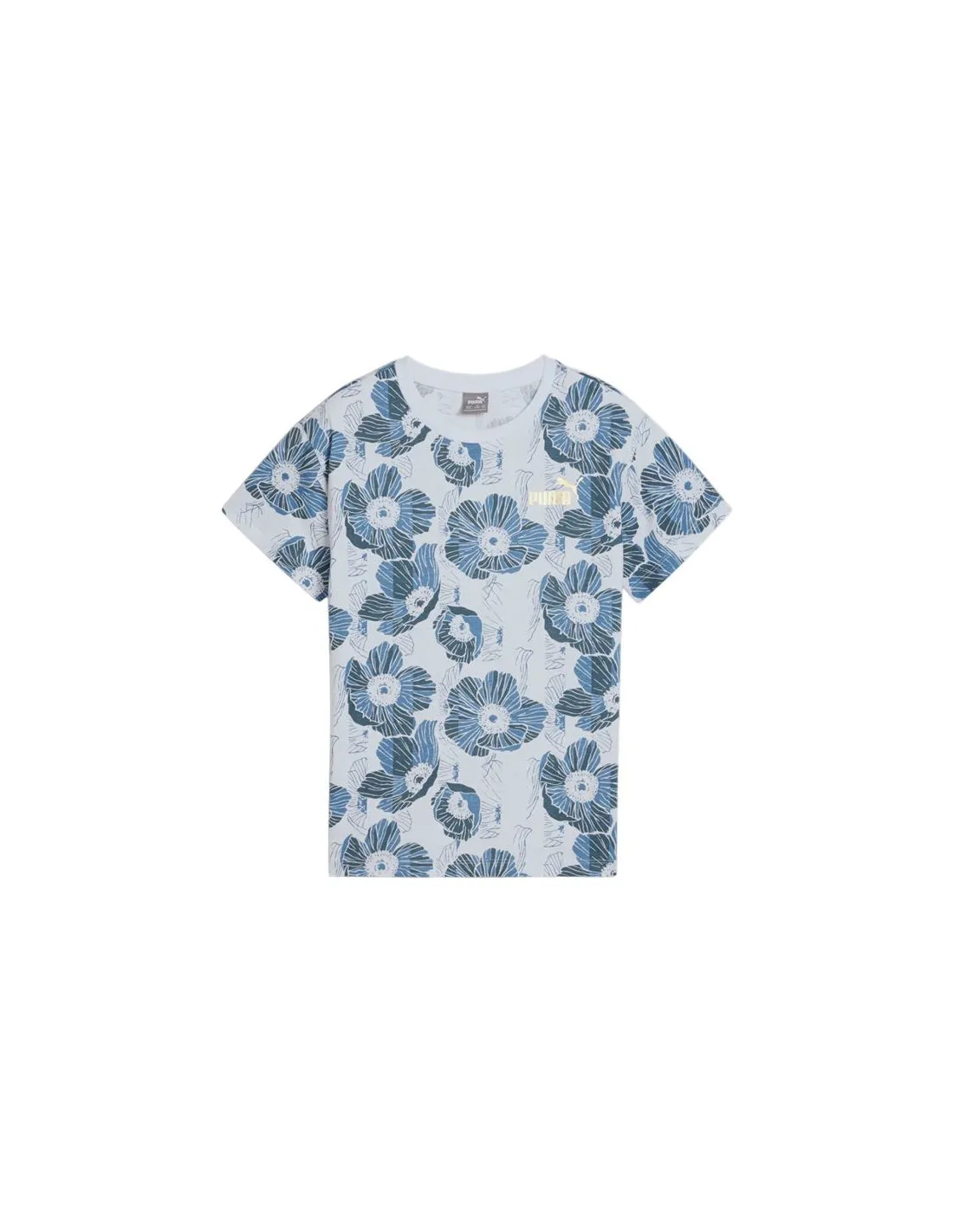 T-shirt Décontracté Puma Essentials + Class Act Aop G Fille