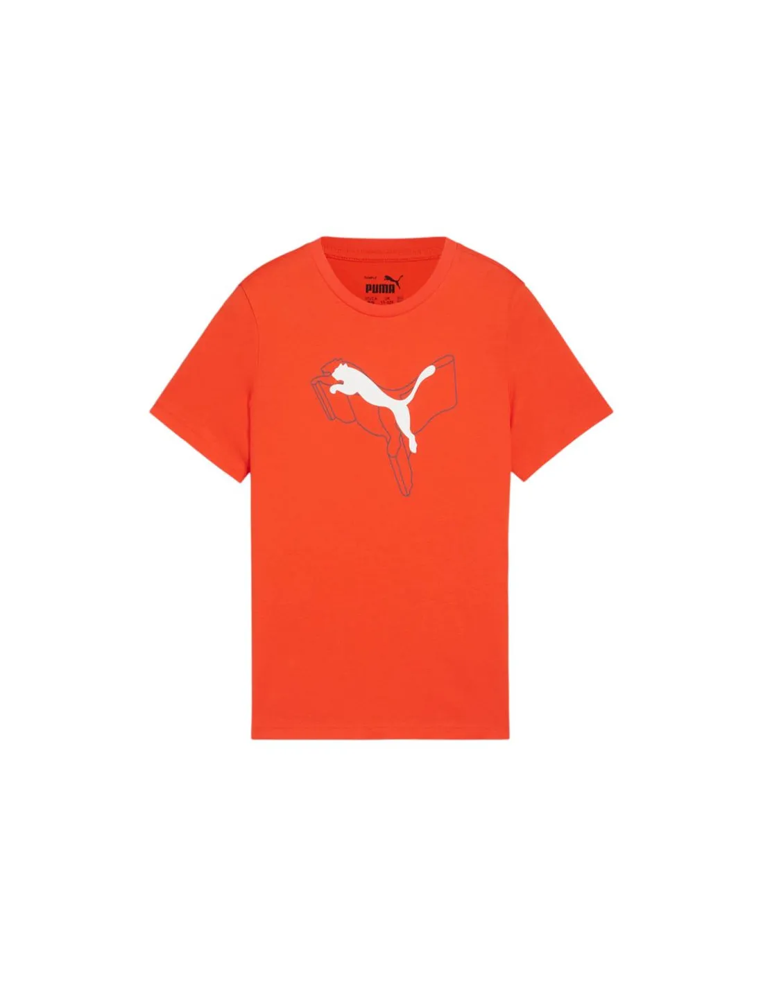 T-shirt Décontracté Puma Essentials+ Logo Lab Graphic Enfant