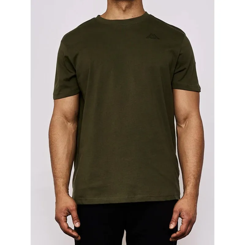 T-shirt logo ultra dry jaune bleu marine homme - Lacoste | wimod