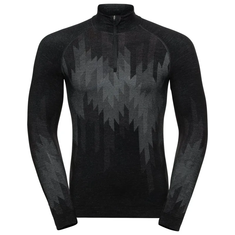 T shirt manches longues 1/2 zip Kinship Performance Wool 200 Odlo