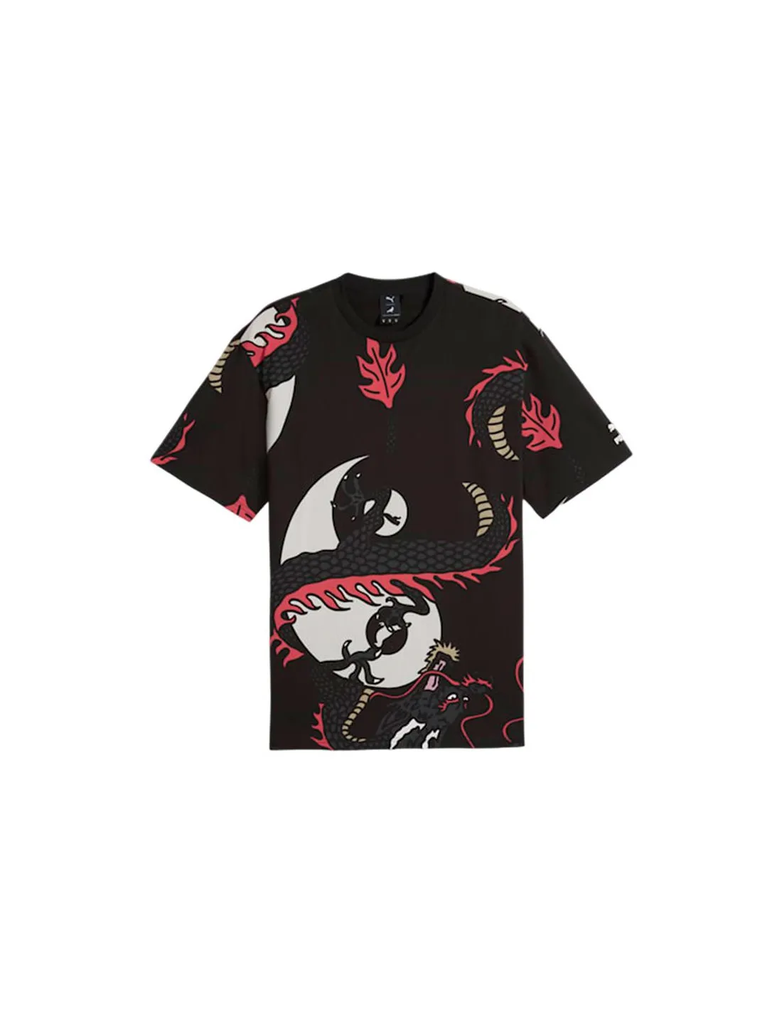 T-shirt Puma X STAPLE AOP Noir