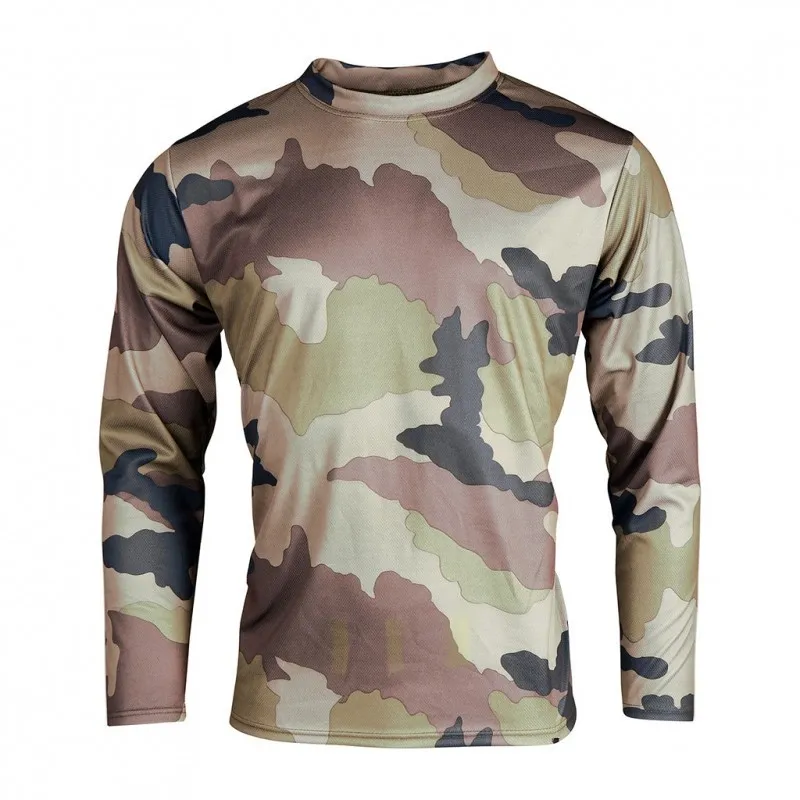 Tee-shirt dry clim cam manches longues