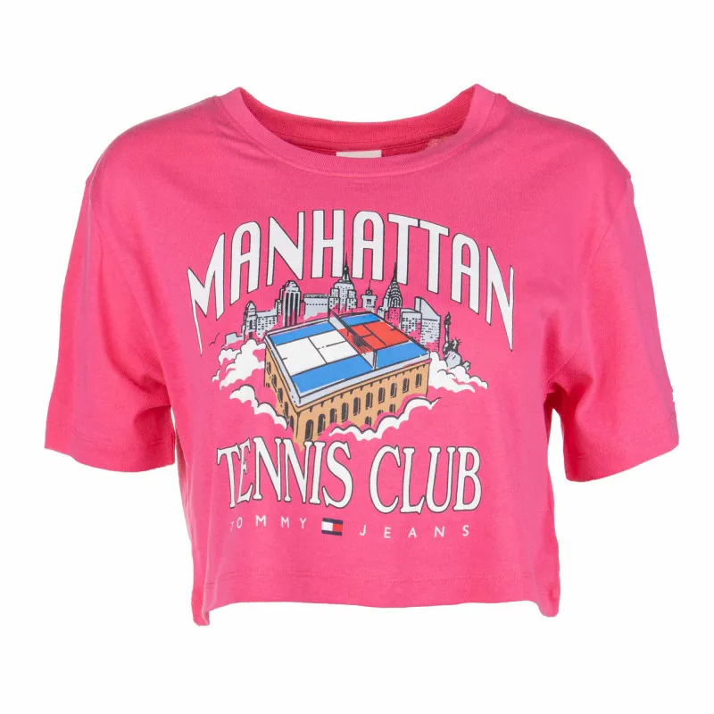 Tee shirt mc dw0dw13734 Femme TOMMY HILFIGER à prix dégriffé ! |