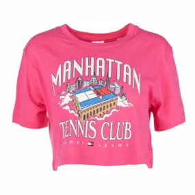Tee shirt mc dw0dw13734 Femme TOMMY HILFIGER à prix dégriffé ! |