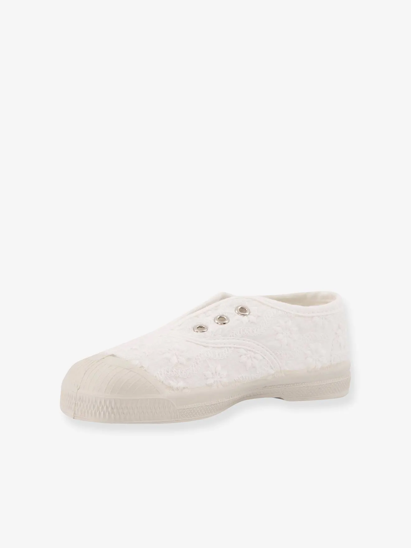 Tennis coton enfant Elly BENSIMON® écru - Bensimon