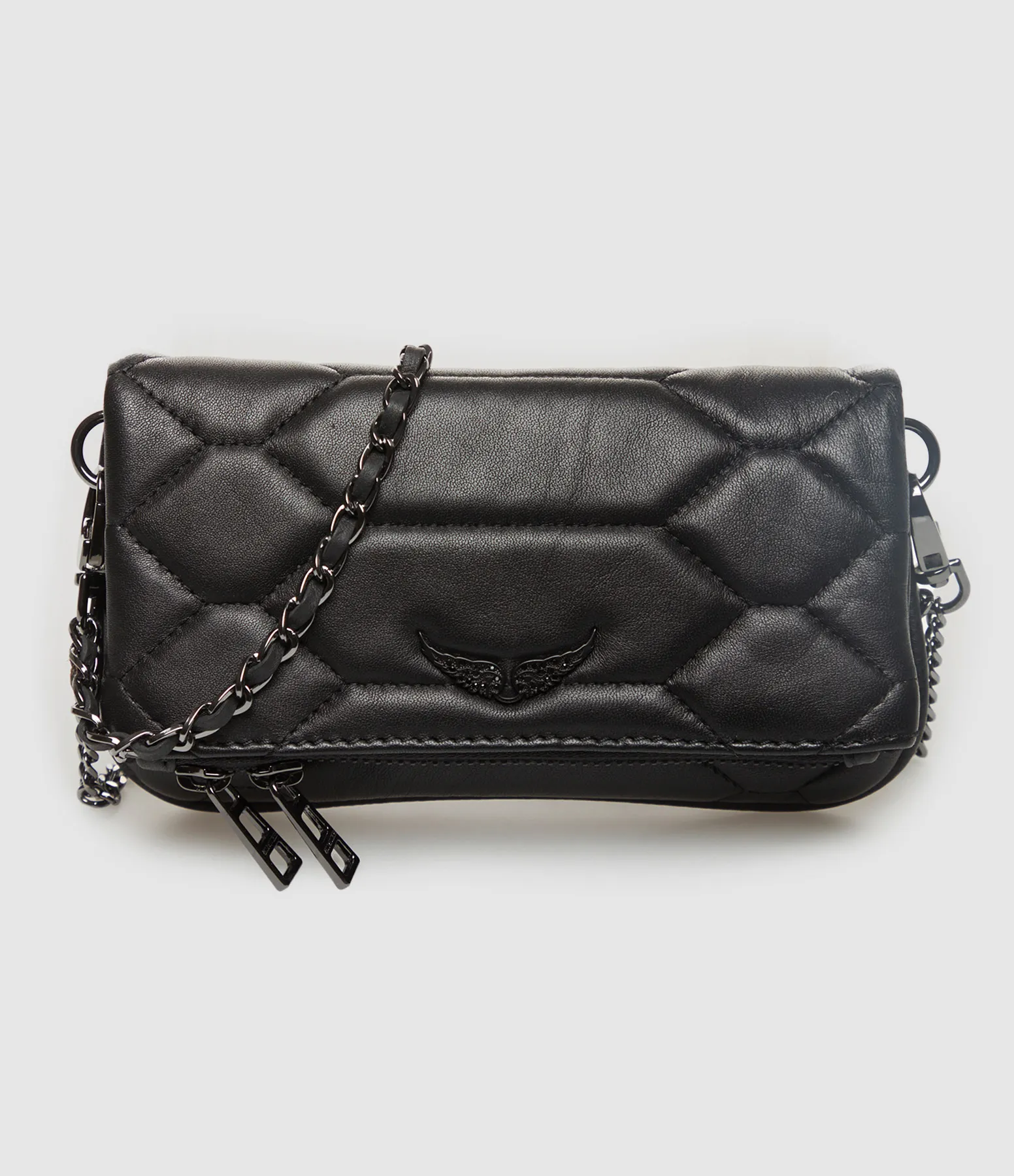ZADIG ET VOLTAIRE Partager  Sac Rock Nano Cuir Noir  